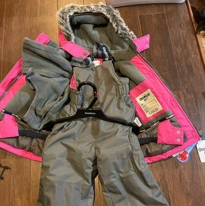 Girls Snow suit Oshkosh B'gosh brand new